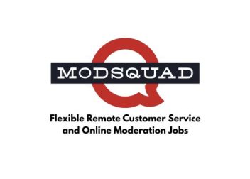 MODSQUAD Flexible Remote Customer Service and Online Moderation Jobs