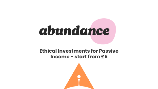 Abundance - ethical investments for passive income start from £5