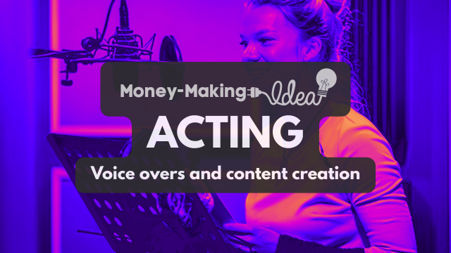 Business Idea - Voice overs and content creation